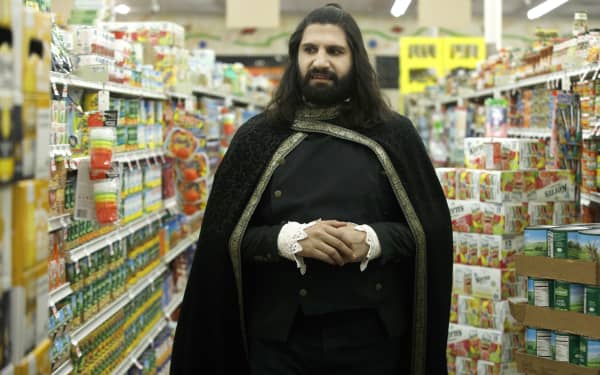 Kayvan Novak as Nandor in What We Do In The Shadows.