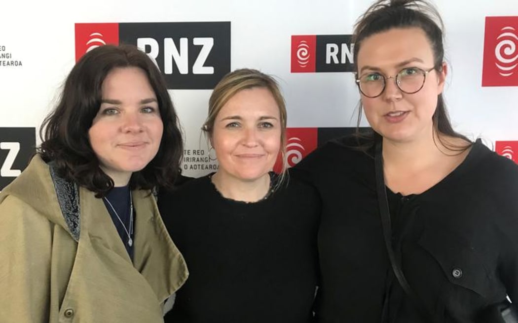 Holly Fullbrook, Charlotte Ryan and Nadia Reid