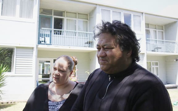 Robert Erueti has been placed in a new Housing New Zealand property today. 15 December 2017.