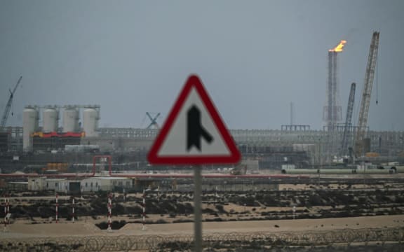 This photo shows QatarEnergy's operating facilities in Ras Laffan Industrial City on 2 March, 2026. Qatar suspended liquefied natural gas production on 2 March causing a massive leap in prices, after Iranian strikes hit Gulf energy facilities.
