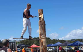 Jack Matthews - "cutting firewood with an axe has been my afterschool job since as long as I can remember."