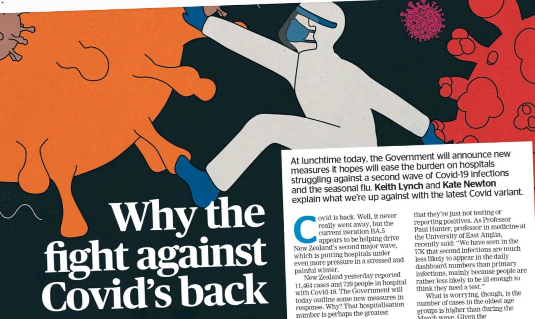 The Dominion Post summed up the reasons for new Covid control measure announced last Wednesday.