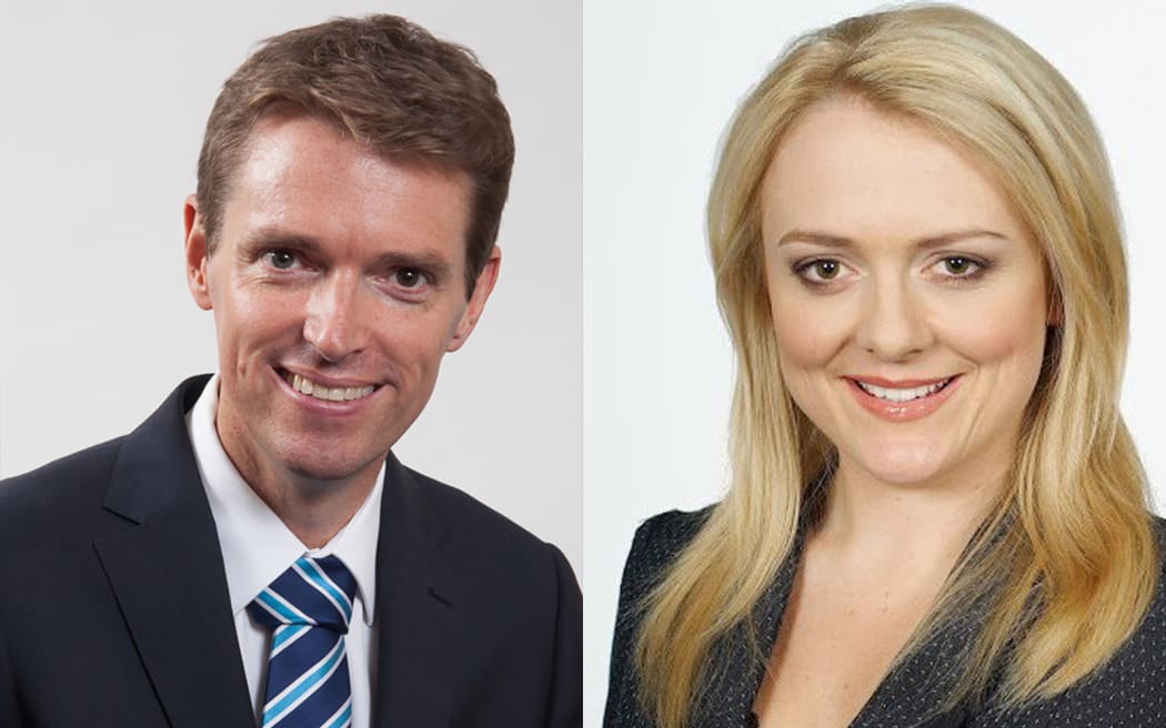 Colin Craig, left, and Rachel MacGregor