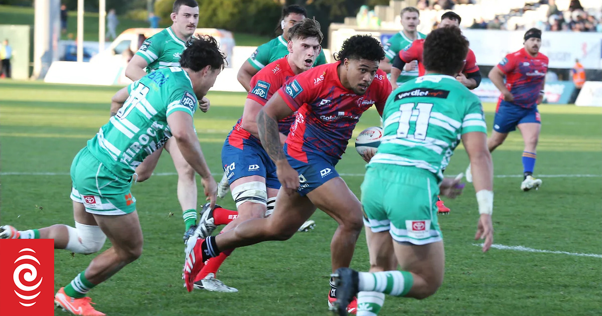 NPC Rugby: Fainga’anuku stars as Tasman down Manawatu | RNZ News