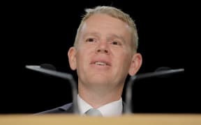 Chris Hipkins first post-Cabinet media briefing at Beehive