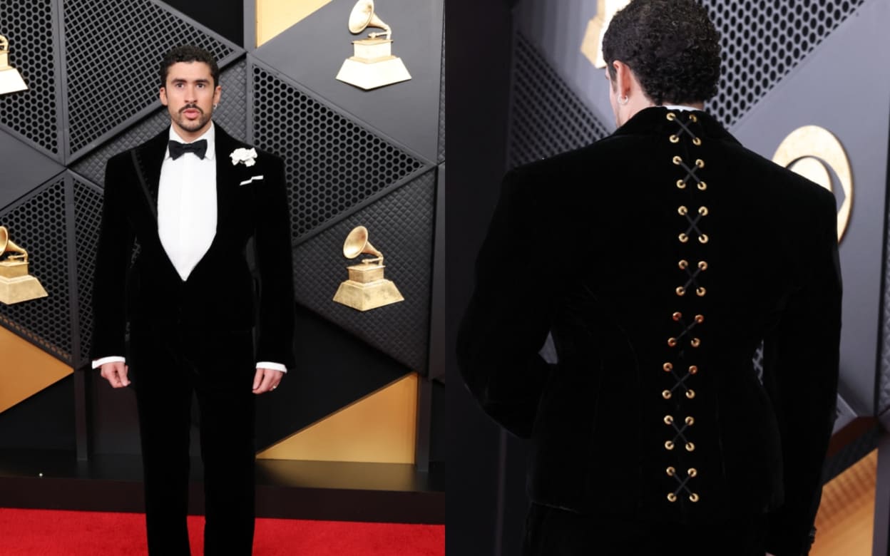 Bad Bunny attends the 68th GRAMMY Awards at Crypto.com Arena on February 01, 2026 in Los Angeles, California.