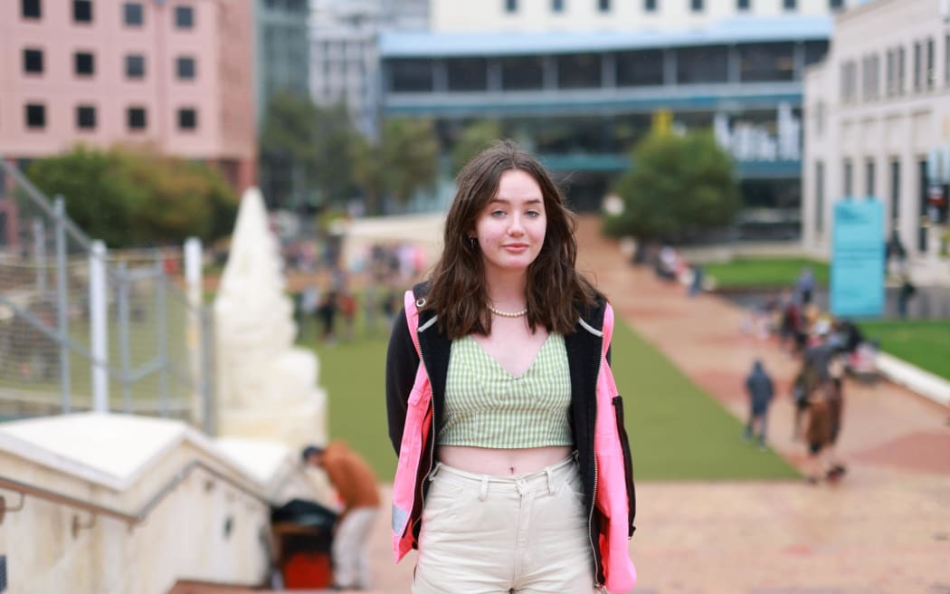 Wellington climate march organiser Izzy Cook.