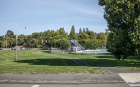 A view of the council-owned recreation centre site, from the northern roundabout.
