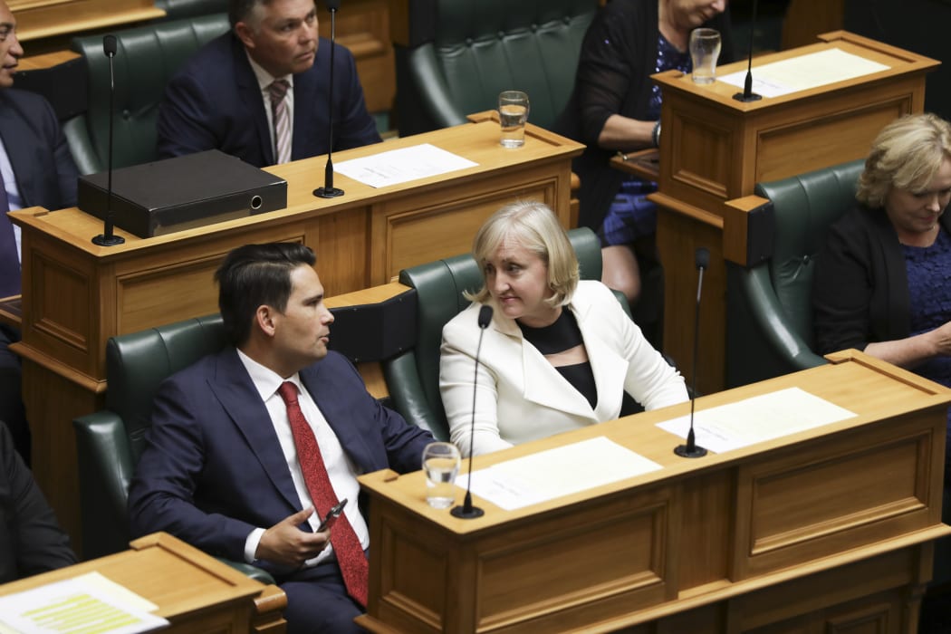 National MPs Simon Bridges, Amy Adams and Judith Collins