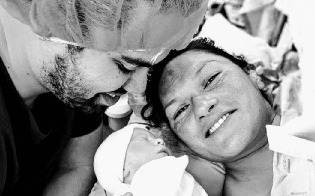 Dame Valerie Adams has just announced on social media the birth of her second child.
