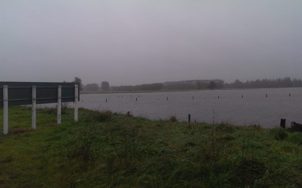 Flooding on Skewbridge Road.