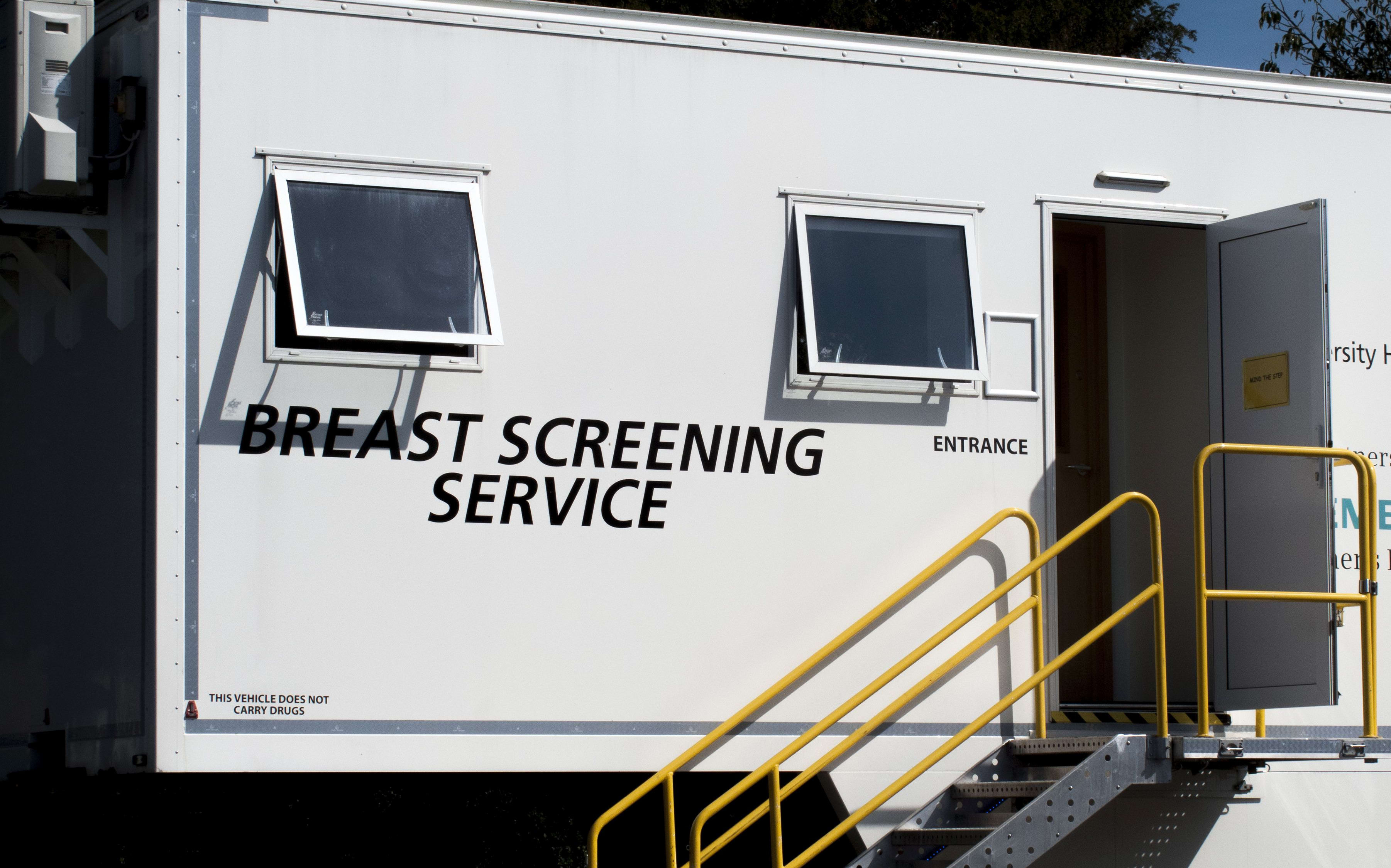 A breast screening service.