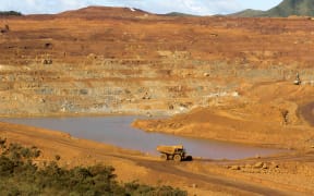 Nickel mine in New Caledonia