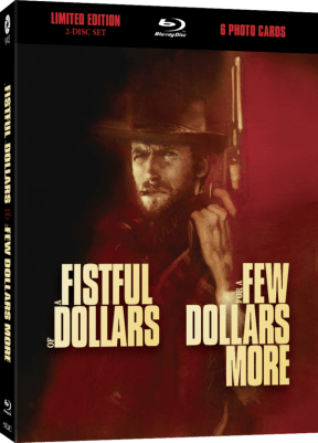 Box cover for the ViaVision limited edition of A Fistful of Dollars and For a Few Dollars More