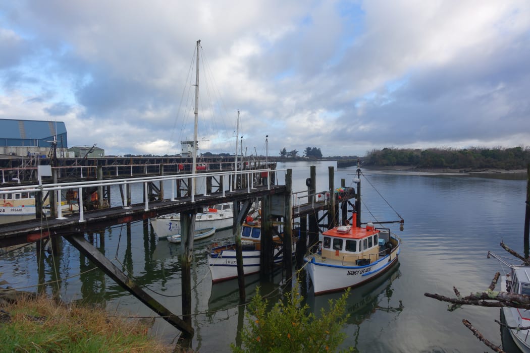 Fishing fleet in Westport,