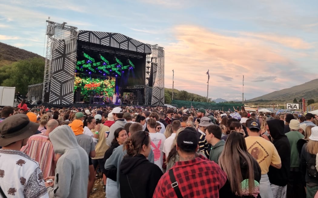 The Rhythm and Alps Festival in Wanaka was sold out in 2021.