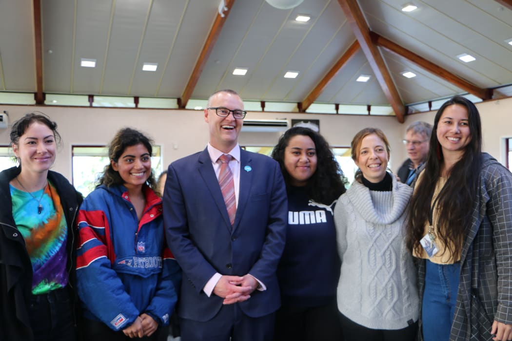 Left to right: Jasmine Hope, Prerna Chaudhary, David Clark, Rosita Fa’avesi, Raquel Barbiellini, Theresa.