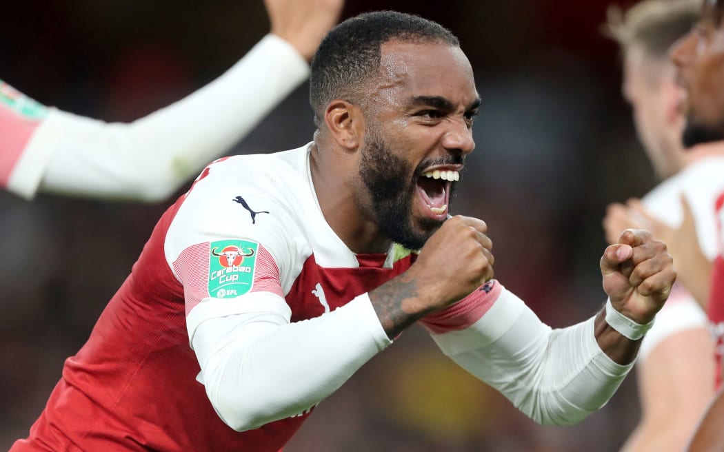 Arsenal player Alexandre Lacazette.