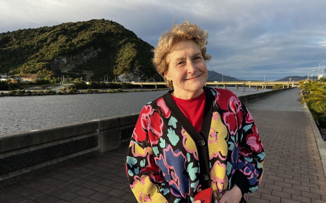 Former West Coast Regional Council CEO Heather Mabin in Greymouth as she prepared to depart the council in June.