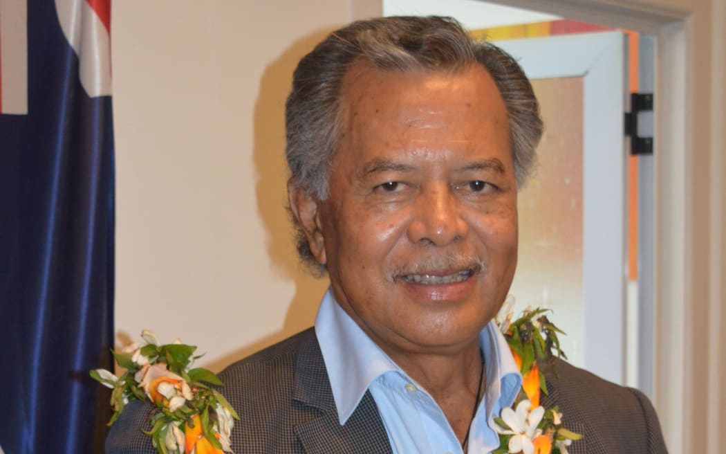 Cook Islands Prime Minister Henry Puna