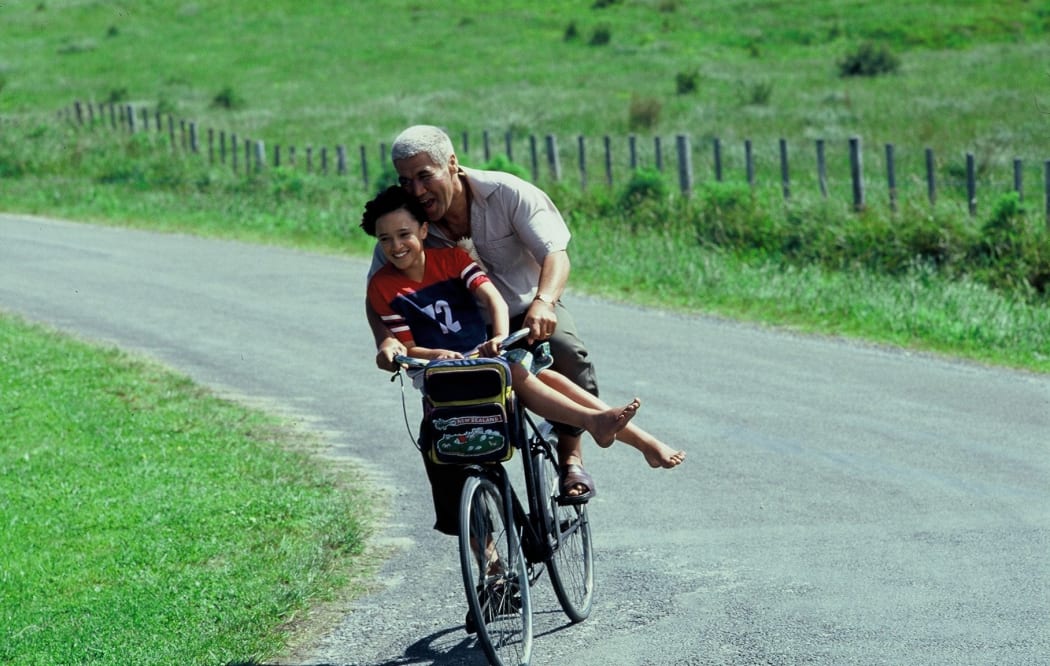 Paikea (Keisha Castle-Hughes) and Koro (Rawiri Paratene) in happier times.