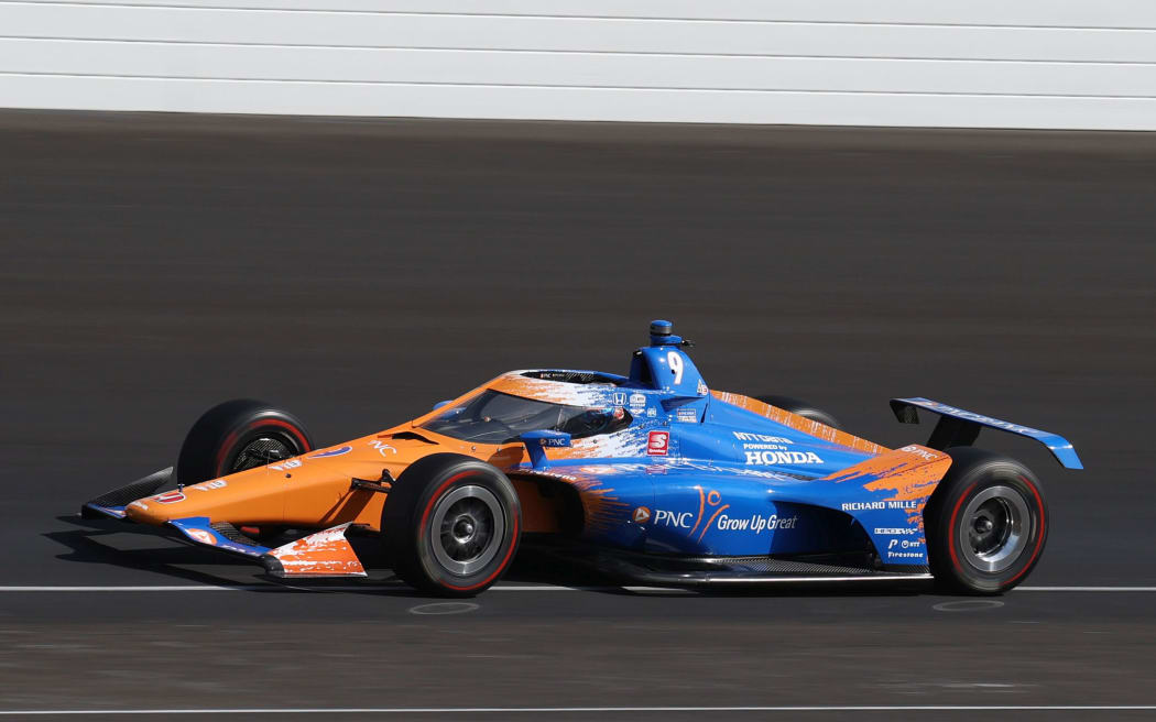 New Zealand driver Scott Dixon at 2021 Indianapolis 500.