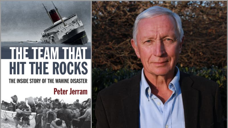 Book cover and Peter Jerram