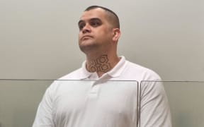 Dylan Hemana, 33, at his sentencing in the High Court in Nelson.