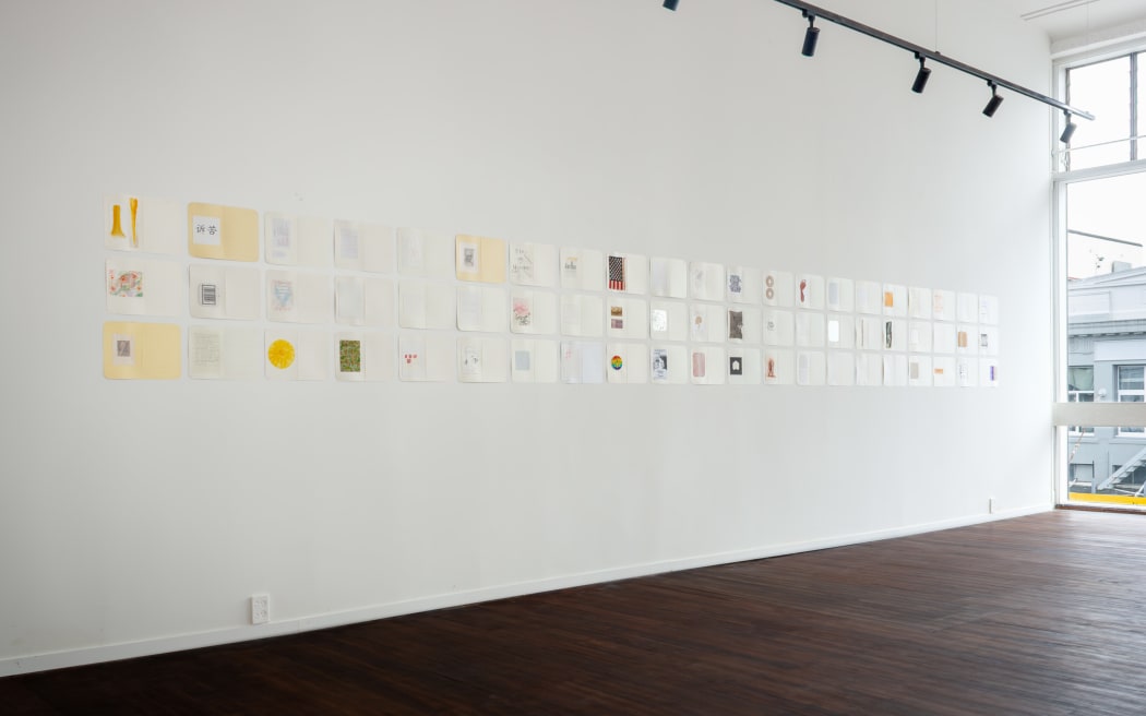 The new gallery is in the character filled La Gonda building.