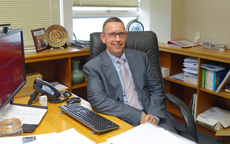 University of Waikato Vice Chancellor Neil Quigley.