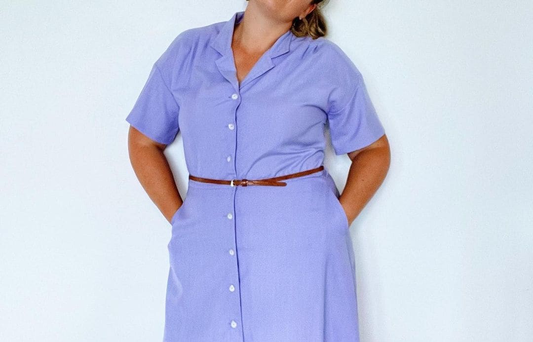 Vintage clothing in plus sizes is the specialty of the Instagram shop You+Me Preloved