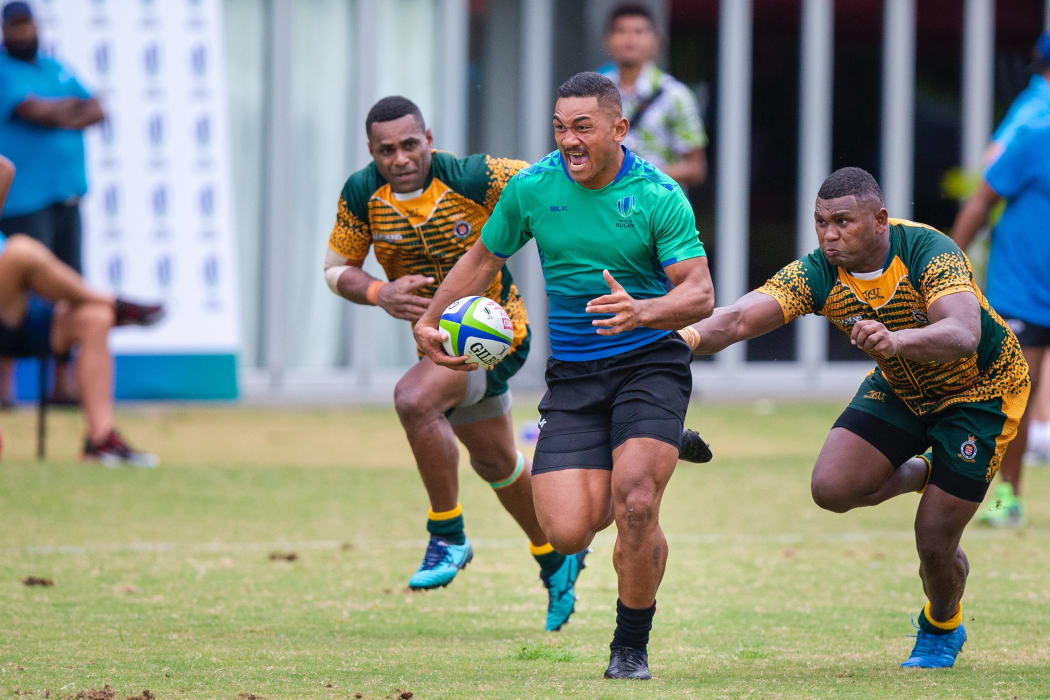 Pacific Combine rugby player