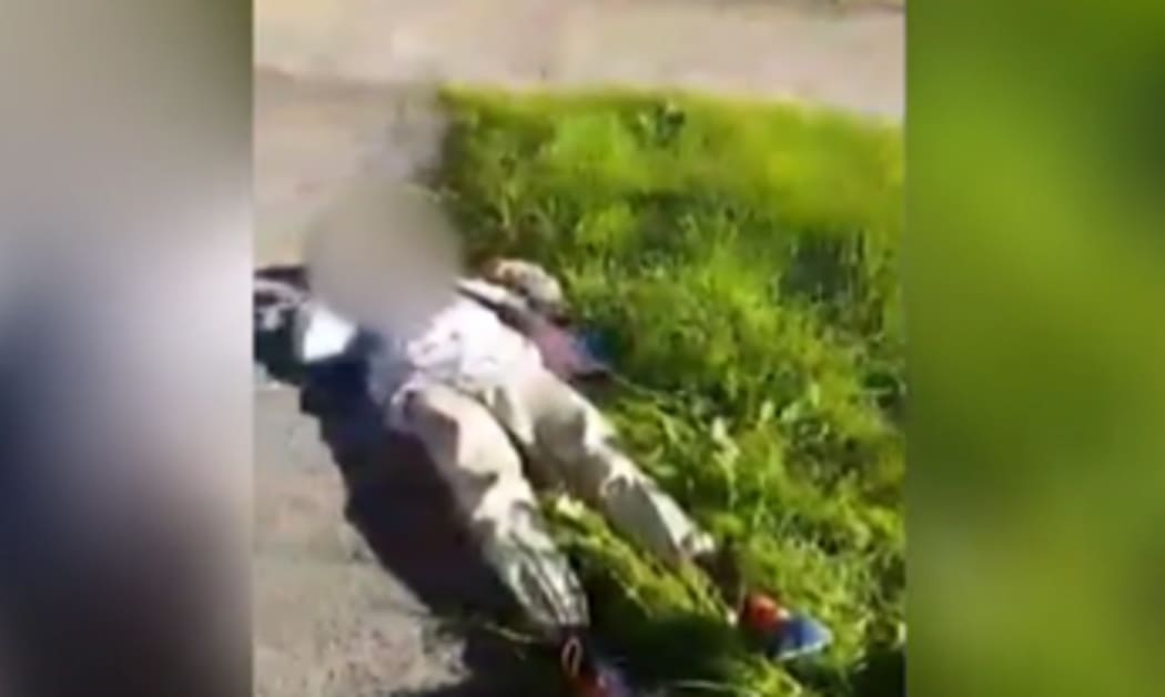 Drugged out person in West Auckland Park
