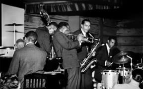 Clifford Brown (tpt) & Max Roach (dms)