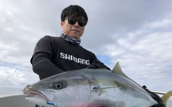 Taiwanese recreational fisher,Ivan Lee