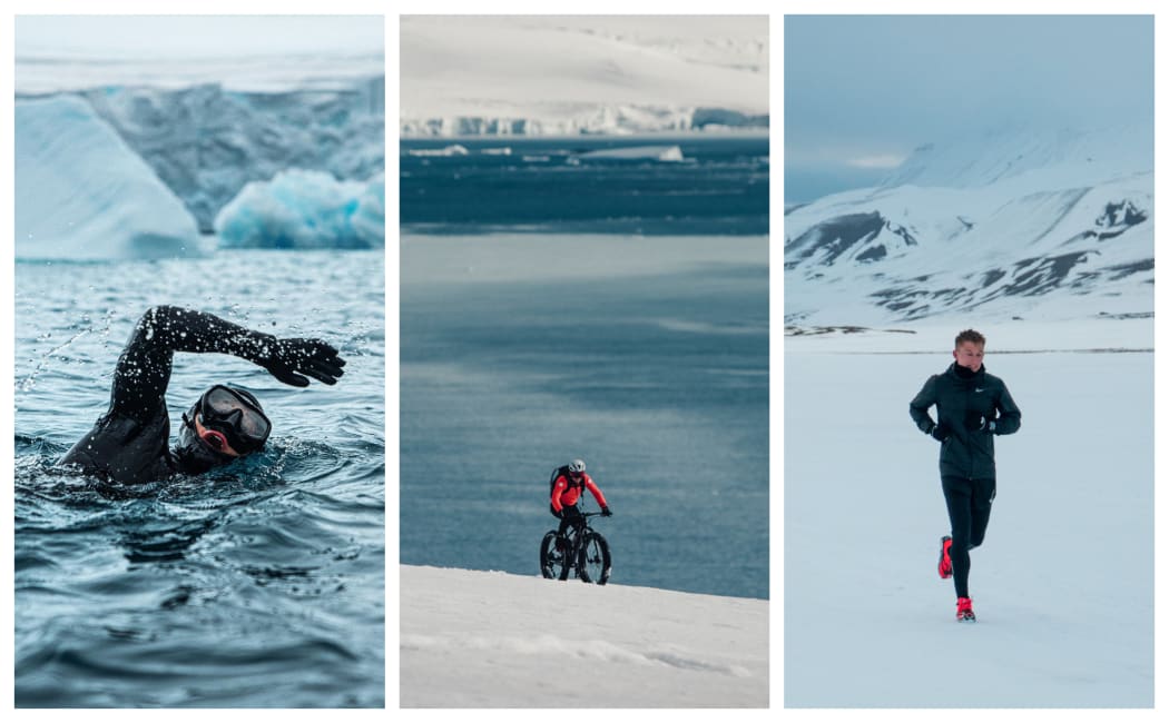 Anders Hofman completed the first-ever, long distance triathlon in Antarctica, the Iceman, to show that limitations are perceptions of what we can achieve.