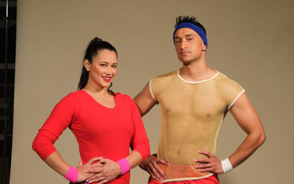 Natalie Te Rehua and Kruze Tangira in Albert Belz's Hyperspace