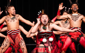 Te Puawai, winners of  Te Mana Kuratahi for 2023, event held in Nelson