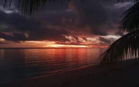 Sunset at Bella Beach Bungalows