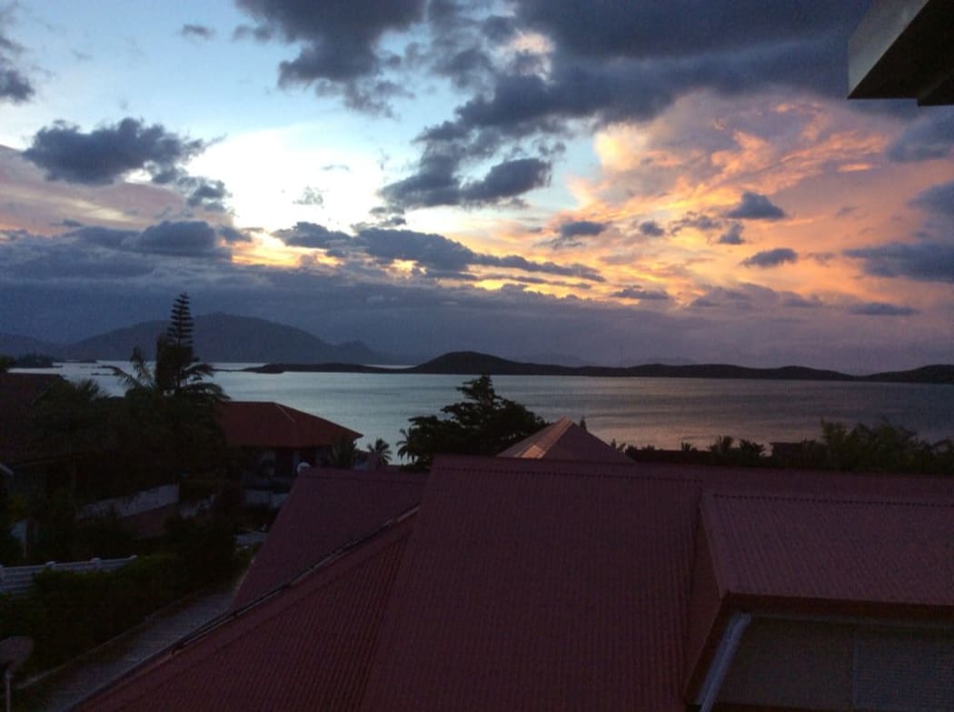 Noumea this morning after Cyclone Cook hit New Caledonia.