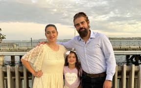 Nahed Alhaj lives in Auckland, with her IT engineer husband, Khaled, who was granted residence as a skilled migrant, and their daughter.
