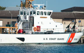 US coast guard boat.
