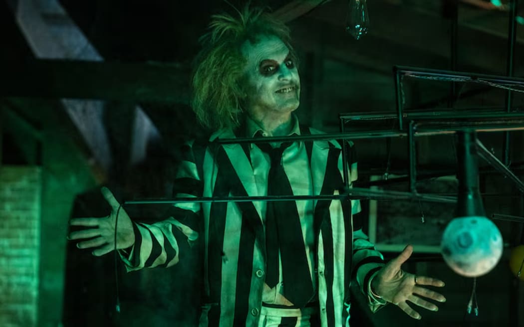 Imagery from the new film Beetlejuice Beetlejuice.