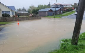 Flooding in Green Island, Dunedin