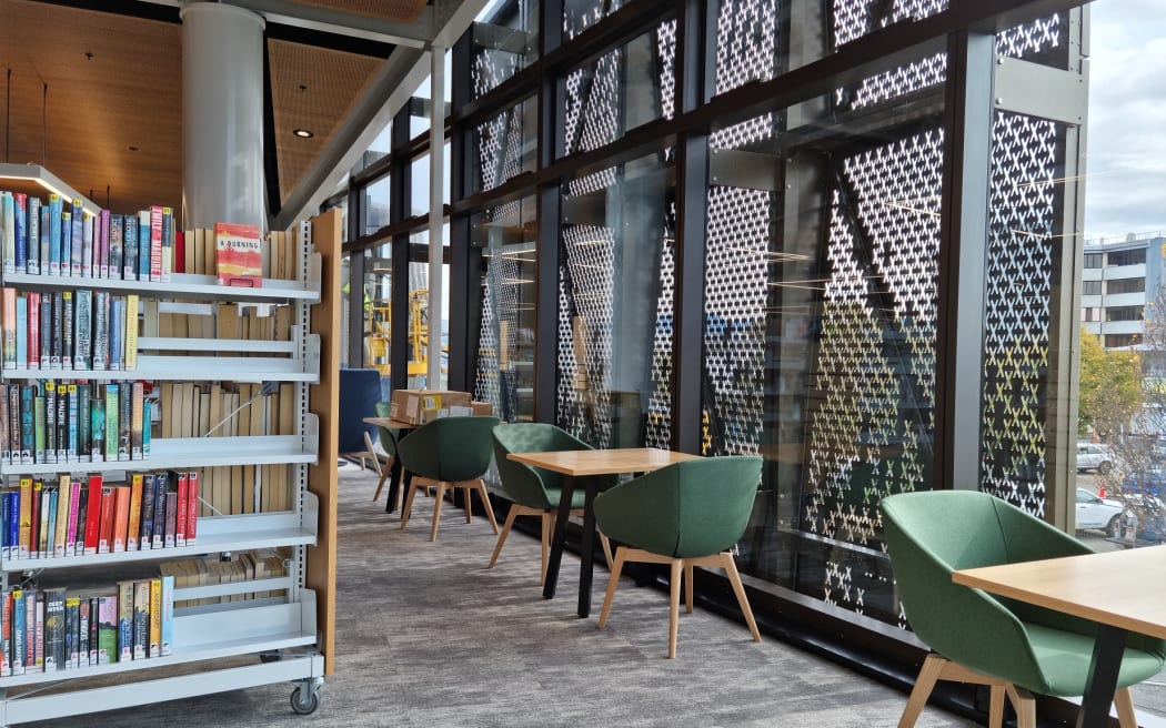 Blenhiem_s new $20 million library and art gallery has lots of sunny spots for reading