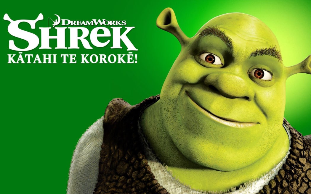 Shrek coming in te reo Maori.