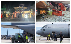 Vanuatu quake collage