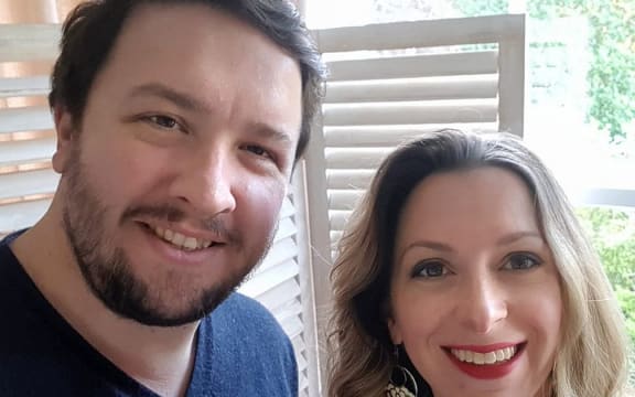 Opera singers Wade Kernot and Emma Pearson