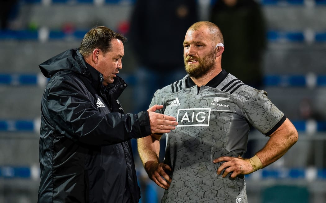 Steve Hansen and Owen Franks.