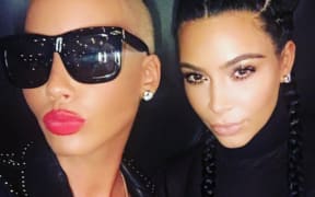 Amber Rose and Kim Kardashian.